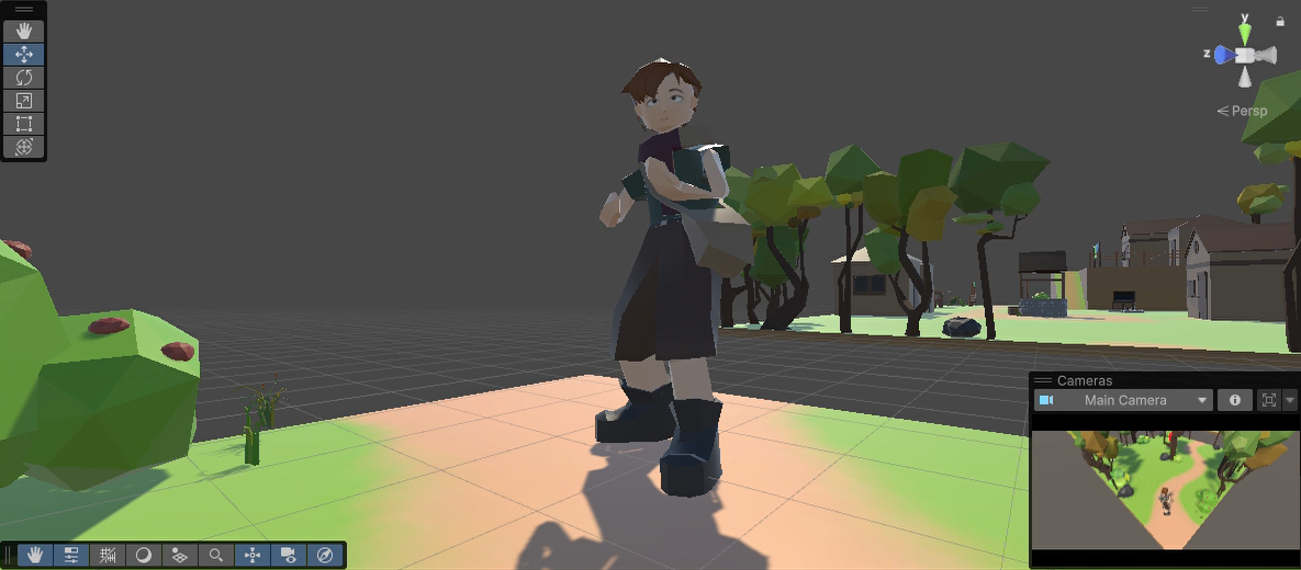 Personnage principal dans le jeu